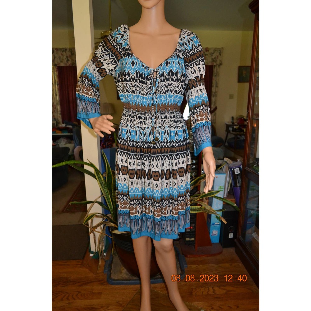 Muse Aztec Print Dress (8)